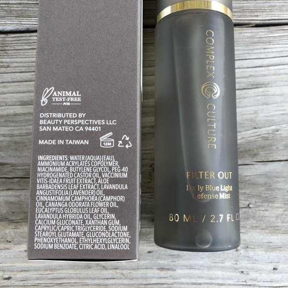 COMPLEX CULTURE Filter Out Daily Blue Light Defense Face Mist Setting Spray - Picture 7 of 8